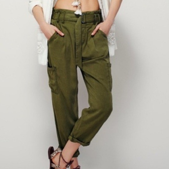 free people cropped pants